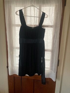 Vintage Y2K Made in USA Taboo Black Dress Fairy Grunge Whimsigoth